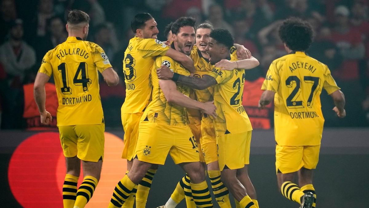 Paris direkleri aamad! Devler Ligi'nin ilk finalisti Dortmund oldu