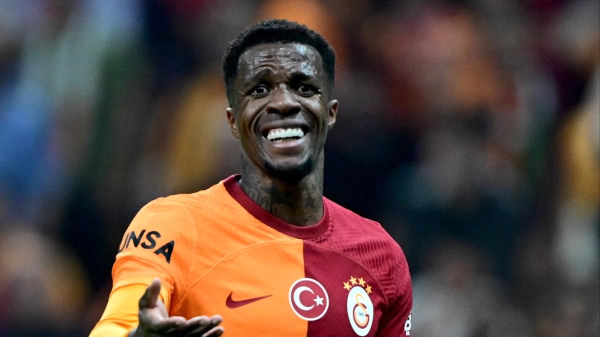 Galatasaray'da Wilfried Zaha iin karar verildi