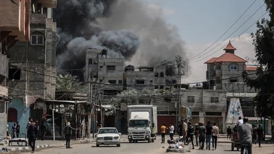 galci srail'den Refah'n merkezine top at saldrs: 25 kii yaraland