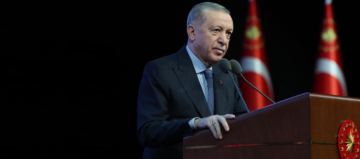 Cumhurbakan Erdoan: Trkiye, stratejik imkan ve kabiliyetlerini kullanmaktan geri durmayacaktr