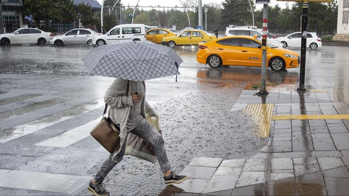 Saanak ve frtna geliyor! Meteoroloji baz blgeler iin uyard 