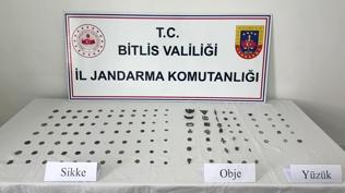 Bitlis'te tarihi eser operasyonu: 2 pheli gzaltna alnd
