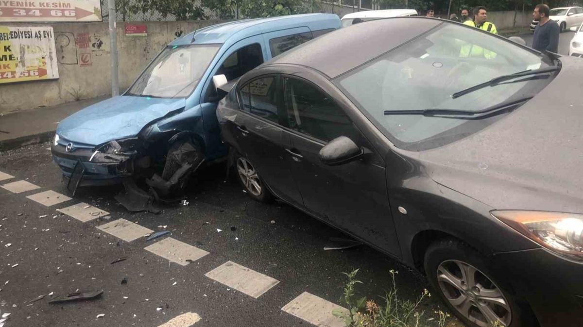 Kathane'de trafik kazas: 3 yaral