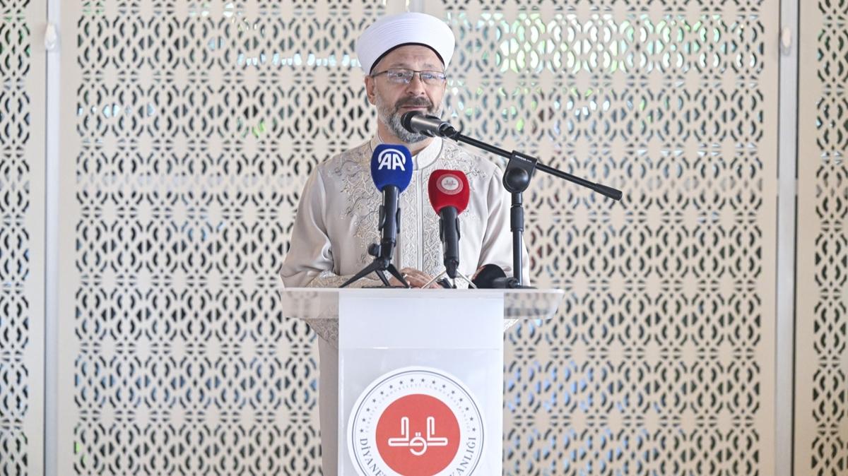 Diyanet leri Bakan Erba: Anneler, ayaklarnn altnda cennet olan varlklar bizim iin