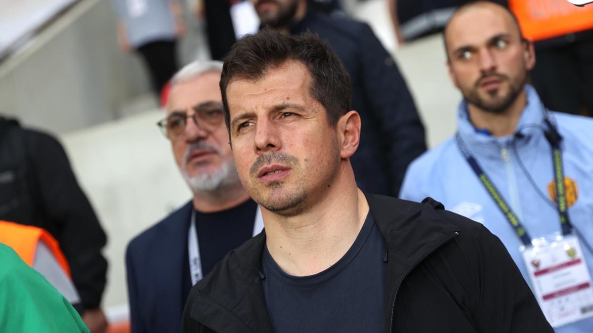 Emre Belözoğlu: Hedefimiz kalan maçları kazanmak