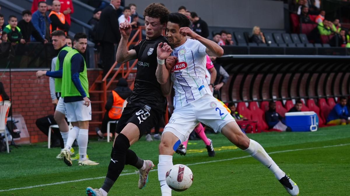 Pendikspor'dan Rizespor karsnda hayati dn!