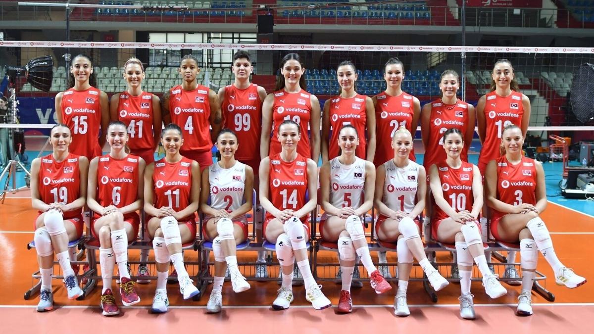 A Milli Kadn Voleybol Takm'nn kadrosu belli oldu