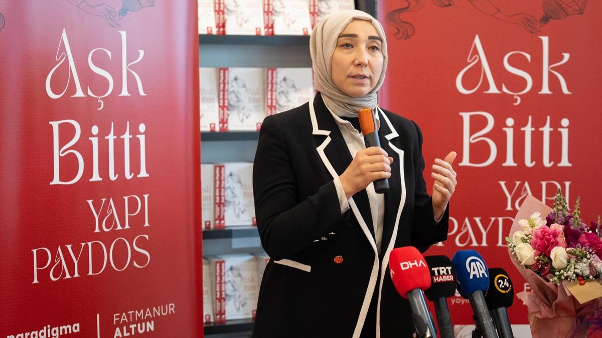 Do. Dr. Fatmanur Altun yeni kitabnn imza gnnde kitapseverlerle bir araya geldi
