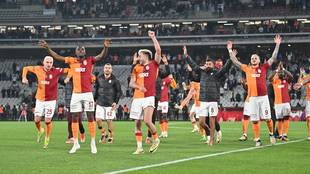 Galatasaray vites drmeden yoluna devam ediyor