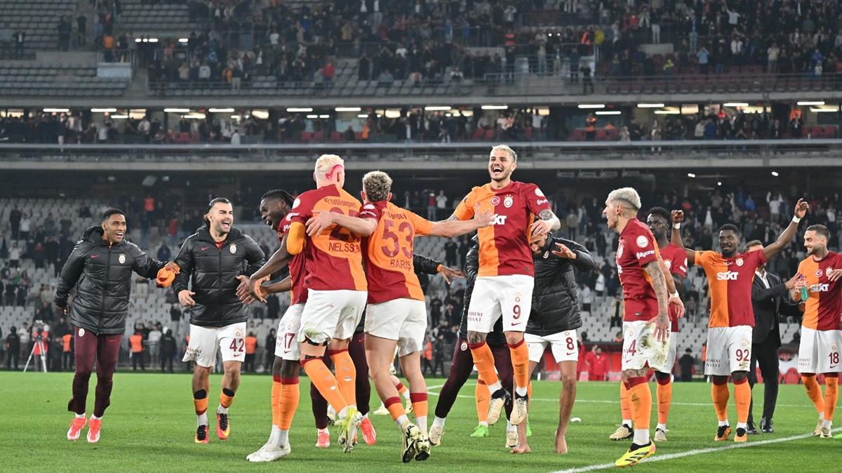 Galatasaray'a ampiyonluk iin 1 puan yetecek