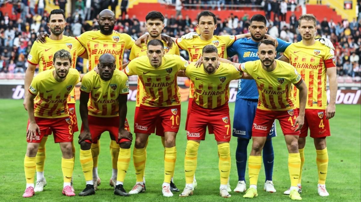 Kayserispor'un sahasndaki son ma Konyaspor'a kar