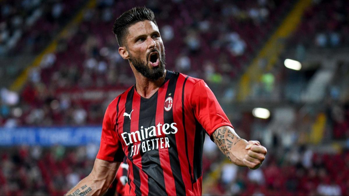 Olivier Giroud, Milan'dan ayrlacan duyurdu 