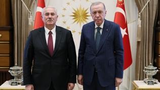 Cumhurbakan Erdoan, Mehmet Akarca'y kabul etti