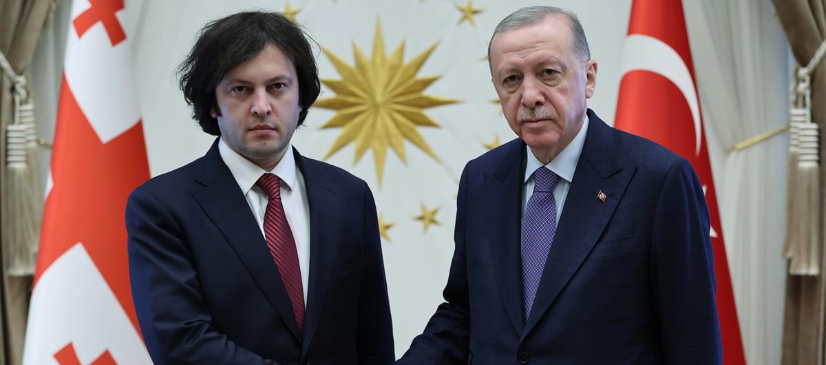 Kobakhidze Ankara'da... Cumhurbakan Erdoan: Hedef 5 milyar dolar