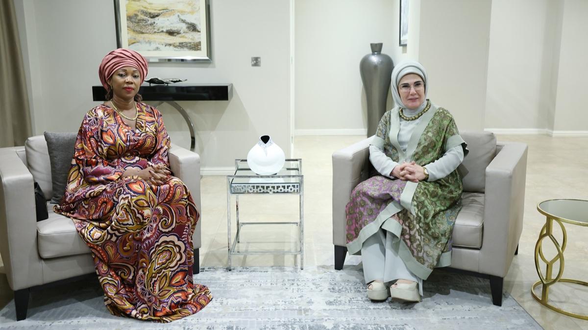 Sierra Leone Cumhurbakan'nn ei: Emine Erdoan tm Afrikal lider elerinin ilham ald tek first lady