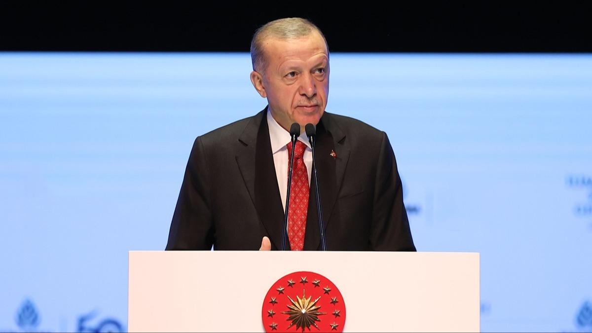 #CANLI Cumhurbakan Erdoan: 'Tarm bitti' tezlerinin ne kadar ii bo ve gerek d olduunu rakamlarla teyit ettik