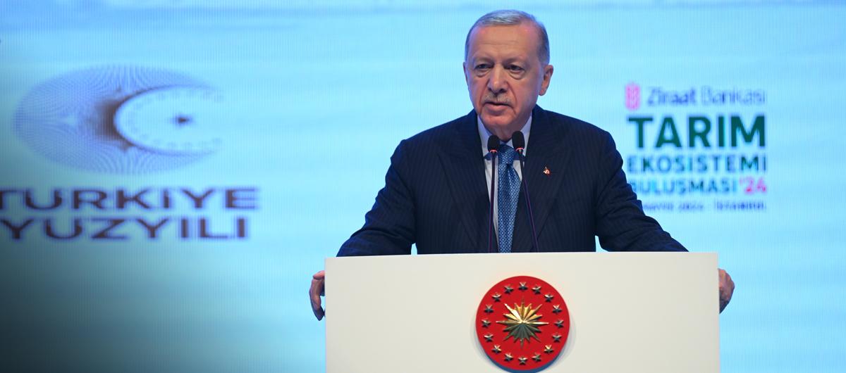 Cumhurbakan Erdoan'dan iftilere mjde stne mjde: Yeni bir tarm ve krsal kalknma sreci balatyoruz