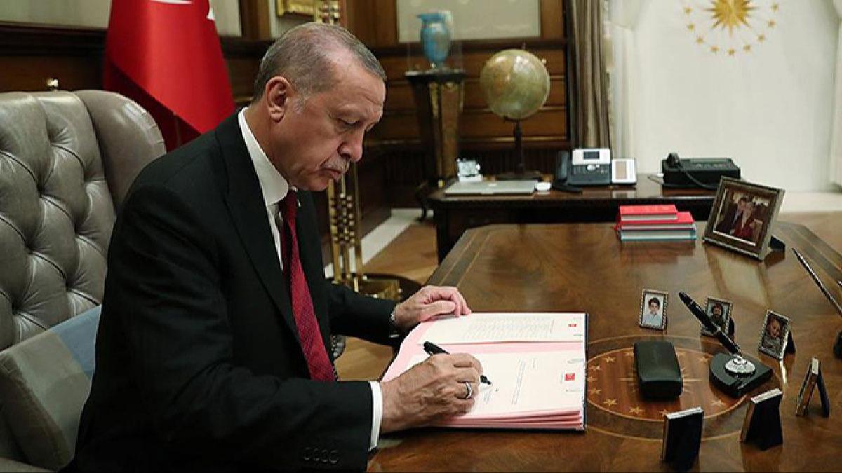 Atama kararlar Resmi Gazete'de! Cumhurbakan Erdoan imzalad