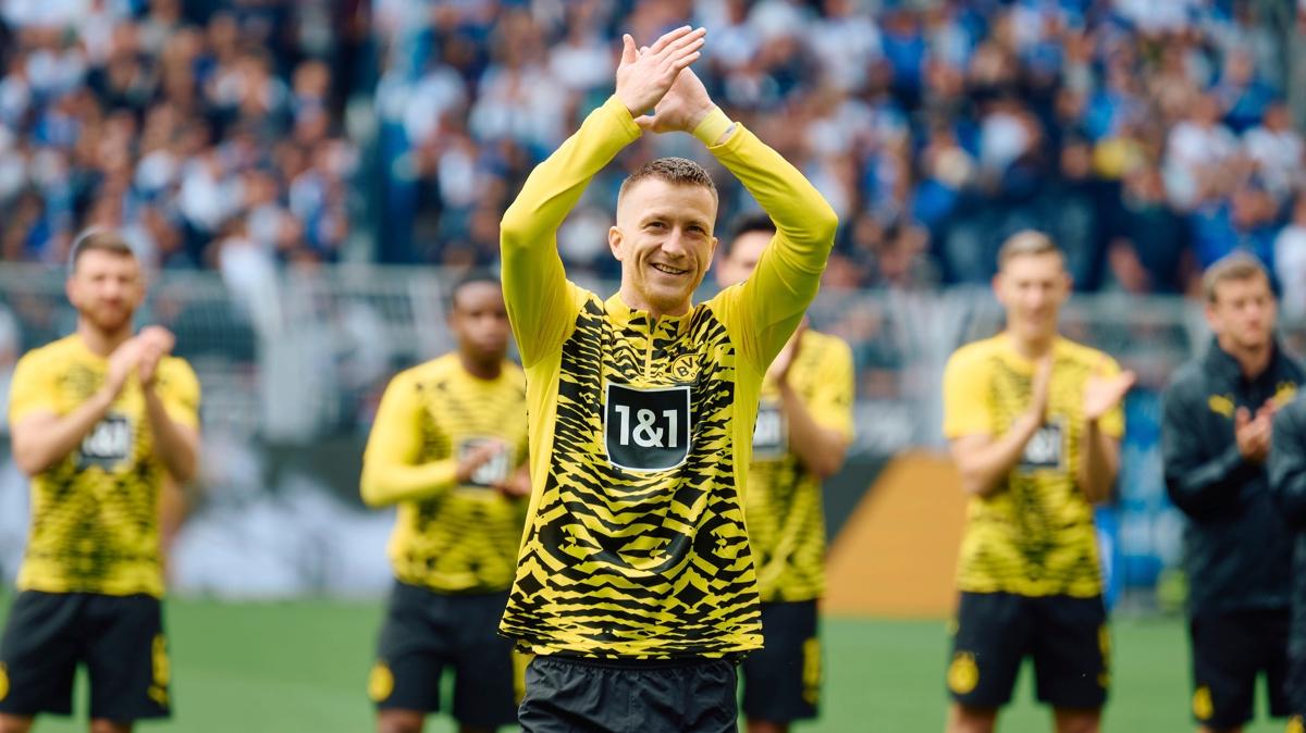 Marco Reus, Dortmund'a ov yaparak veda etti!