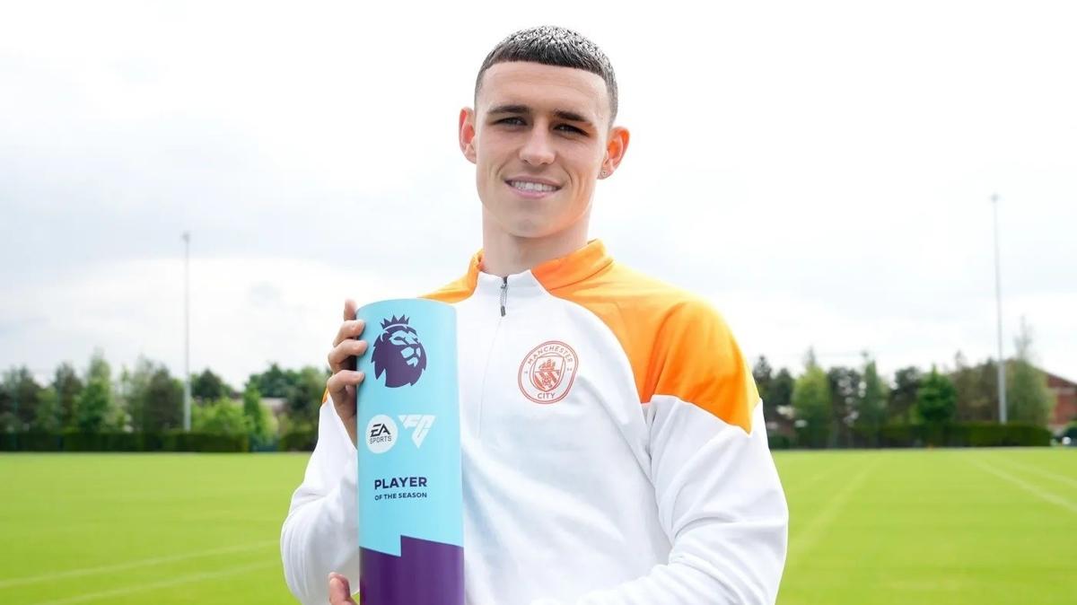 Premier Lig'de yln futbolcusu Phil Foden oldu