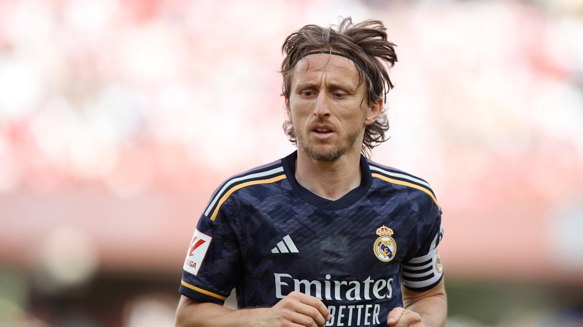 Real Madrid'de Luka Modric gelimesi!