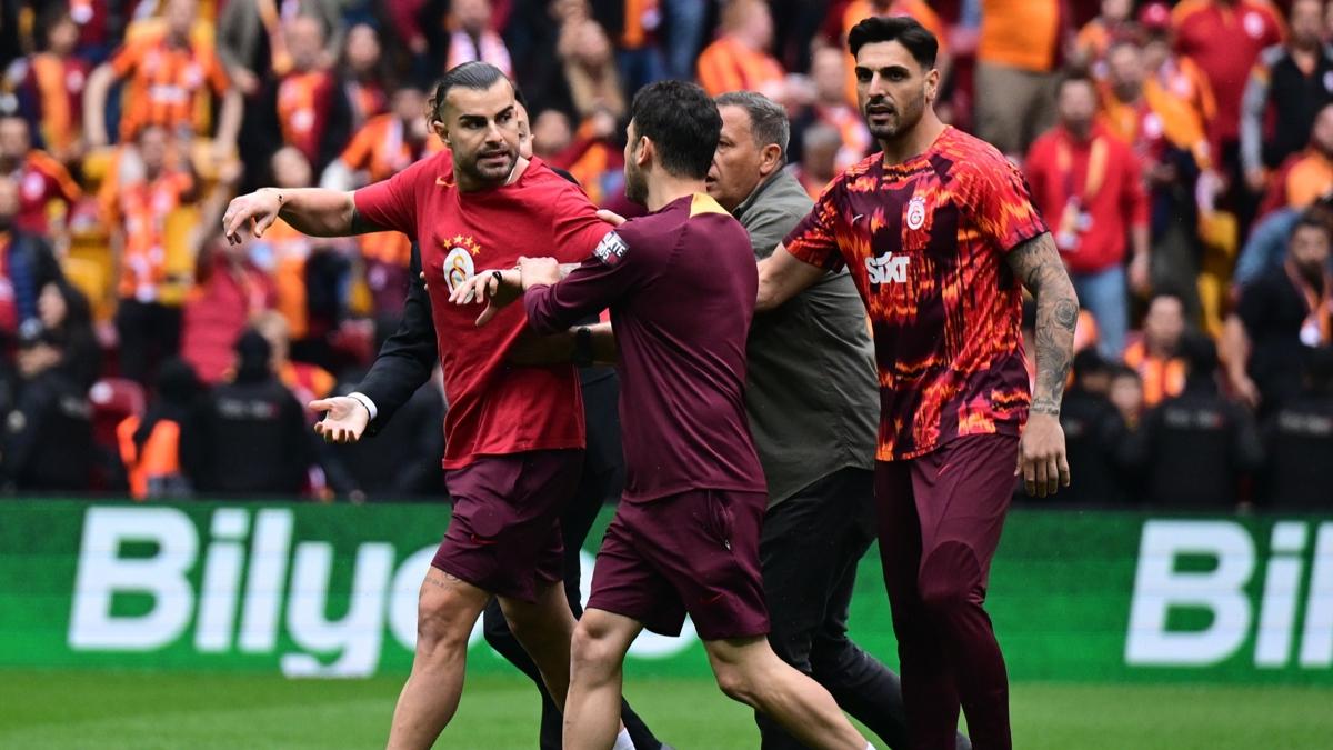 Galatasaray'dan kavga sonras aklama!