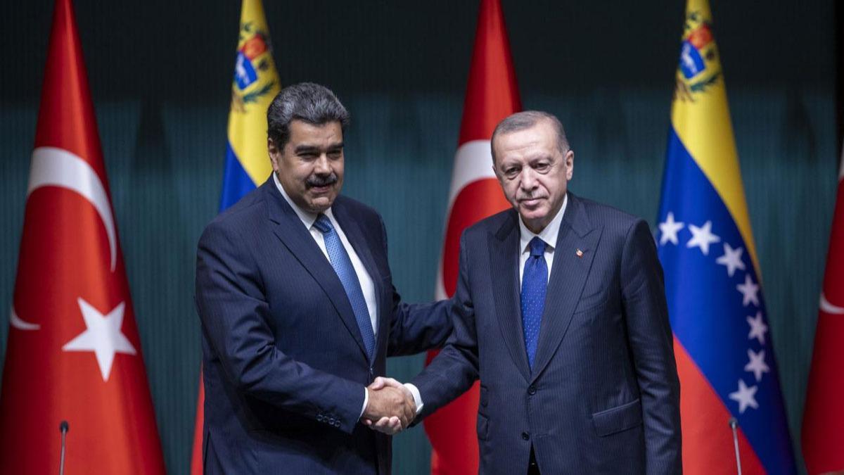 Maduro'dan Trkiye ile ticari ilikilere vurgu: Canl yaynda 'Yatrmlarn Karlkl Teviki ve Korunmas Anlamas'n imzalad