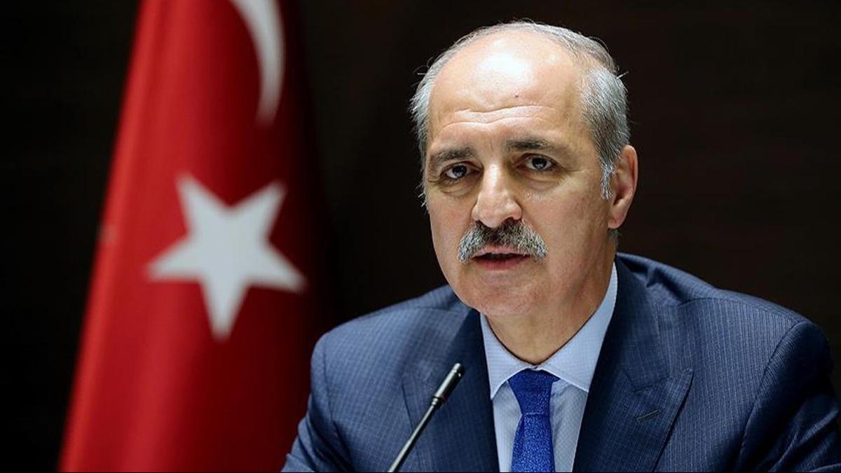 TBMM Bakan Kurtulmu'tan brahim Reisi mesaj