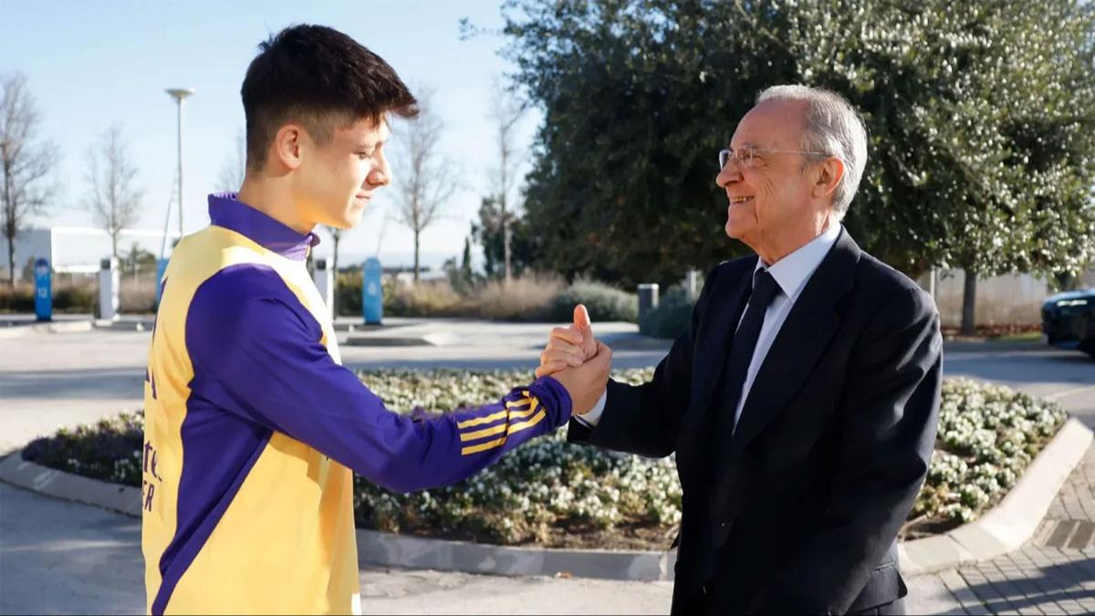 Florentino Perez'den Arda Gler aklamas