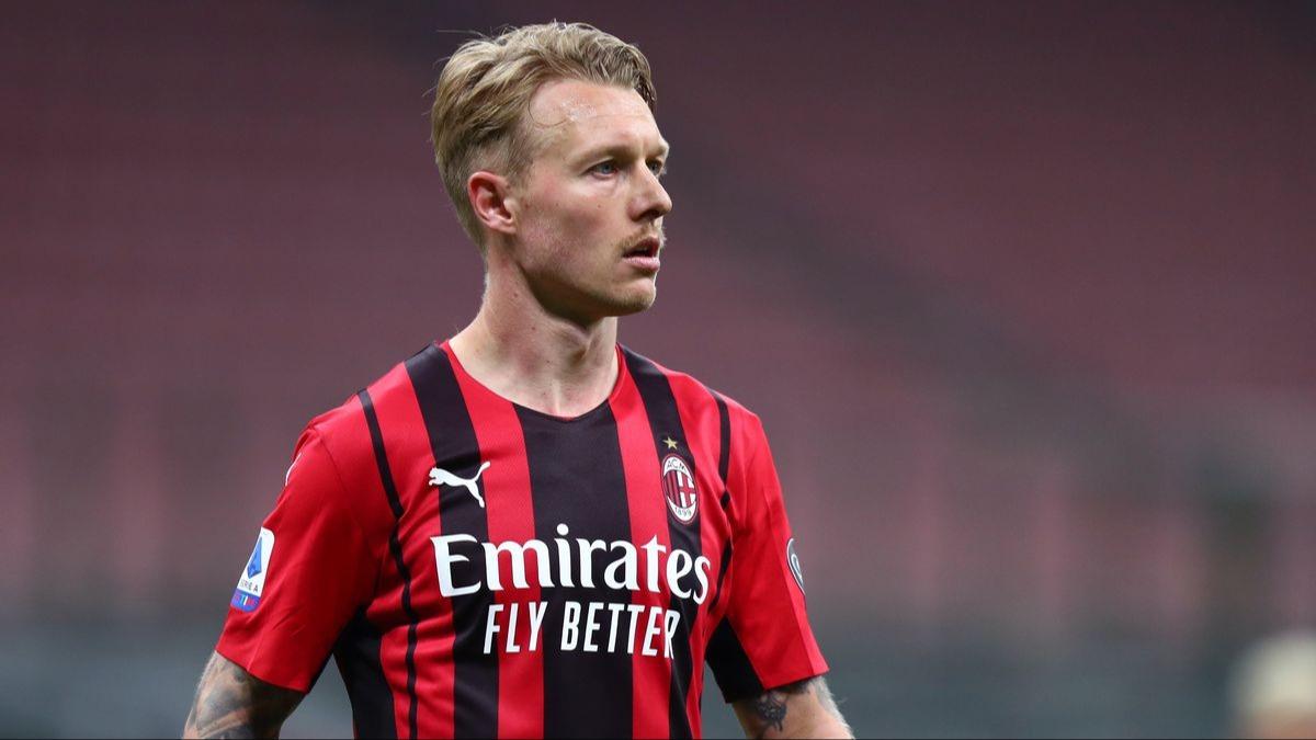 Milan'da Simon Kjaer ayrl akland