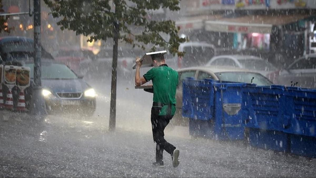 Meteoroloji uyard! Marmara'nn dousu, Bat Karadeniz ve  Anadolu'nun kuzeybatsna kuvvetli ya geliyor