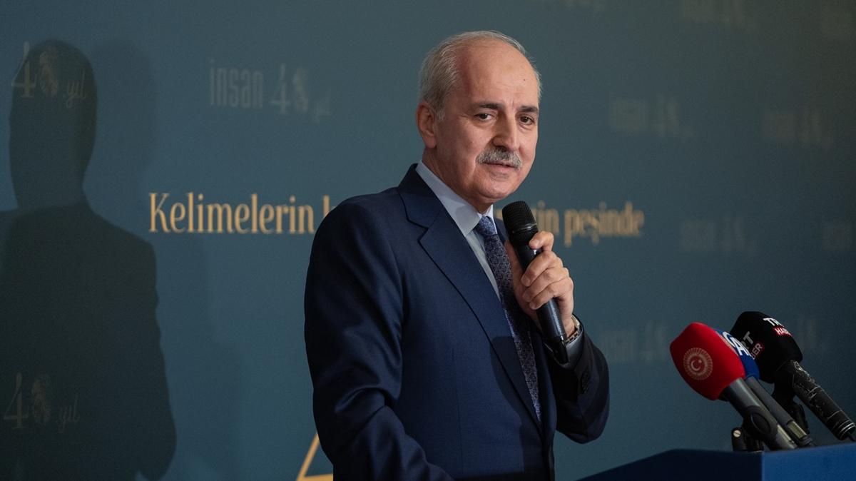 TBMM Bakan Kurtulmu: Yaynevinin 40.ylna gelmi olmas her trl takdirin stnde