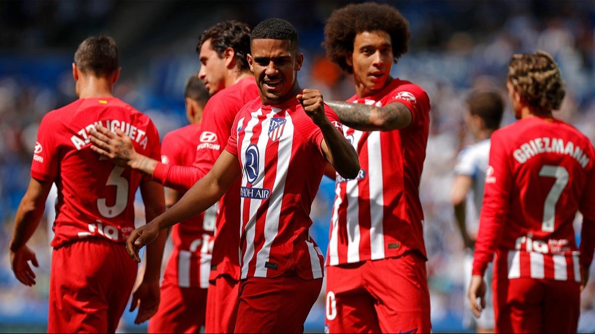 Atletico Madrid, 3 puanla bitirdi!