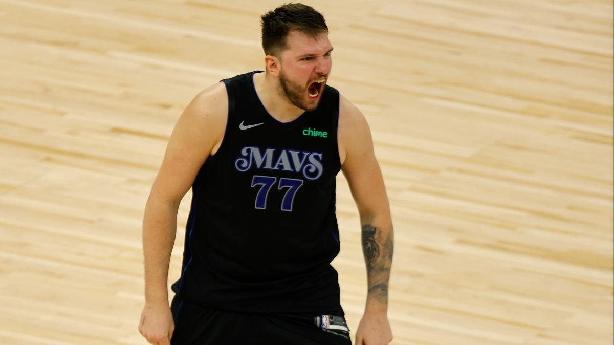 Dallas, Doncic'in son saniye lyle kazand
