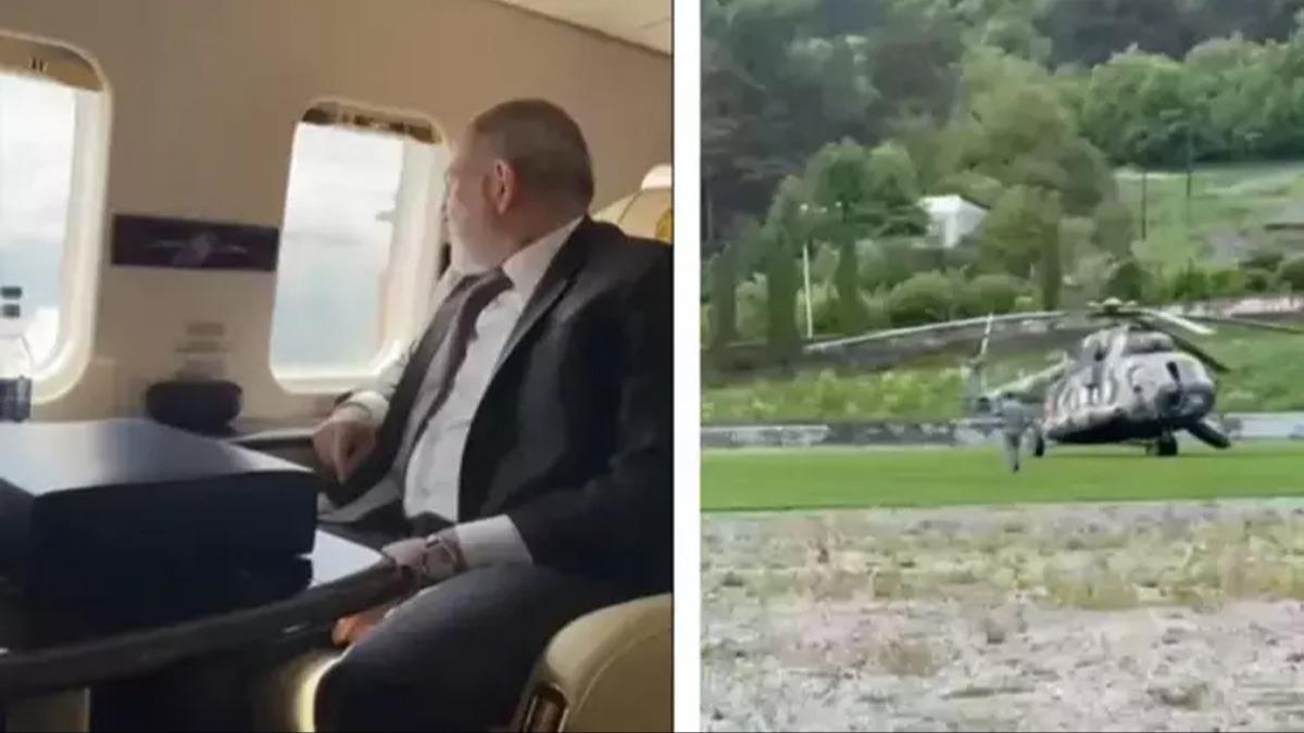 Ermenistan Babakan Painyan' tayan helikopter zorunlu ini yapt 