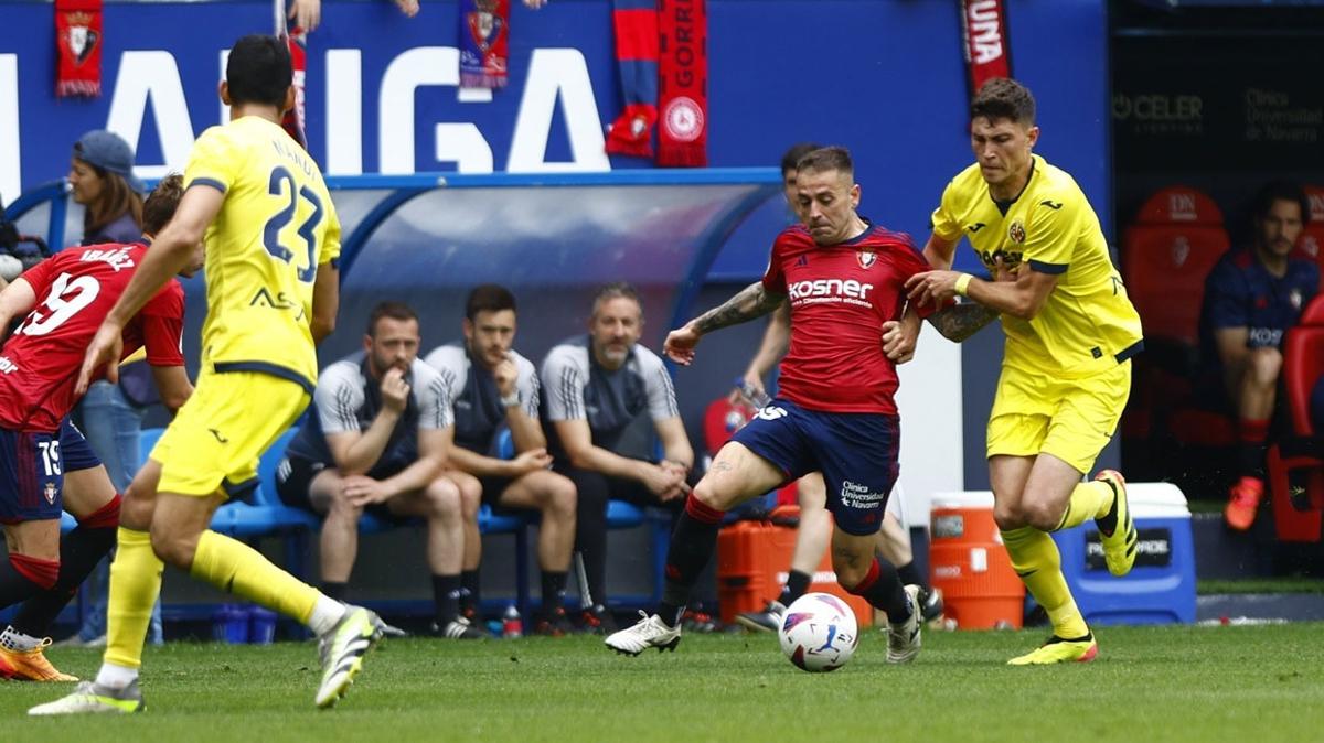 Villarreal, deplasmanda Osasuna'ya takld