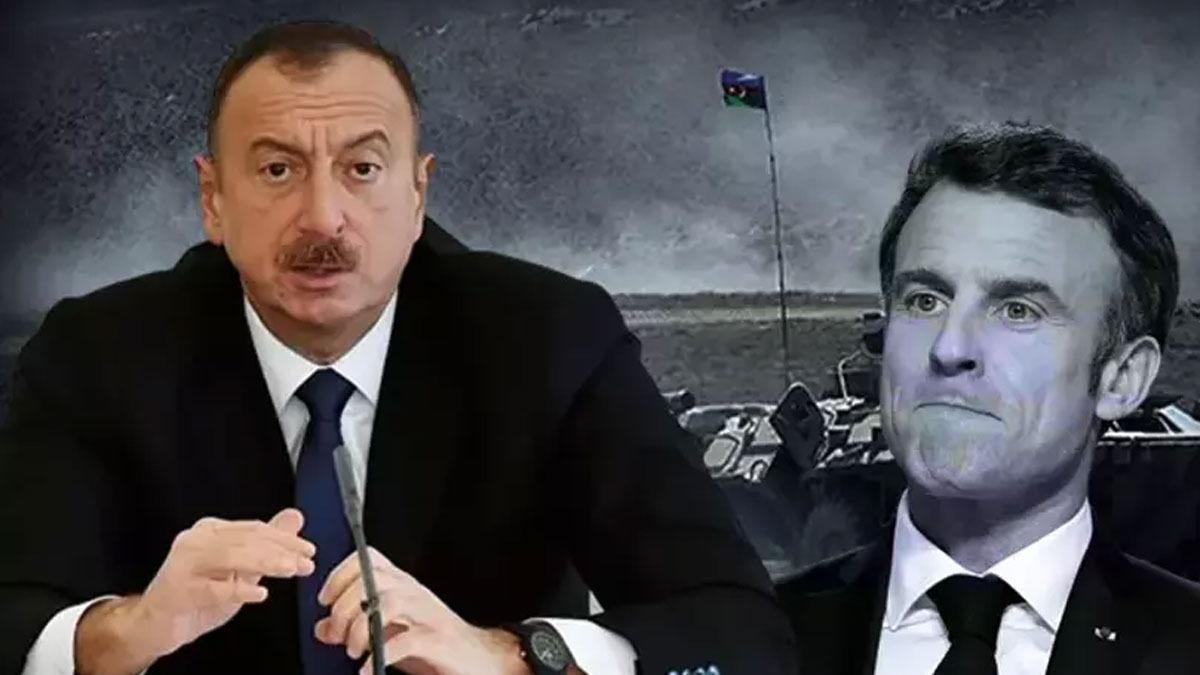 Azerbaycan'dan sert tepki: Fransa'nn provokasyonlar cevapsz kalmayacak