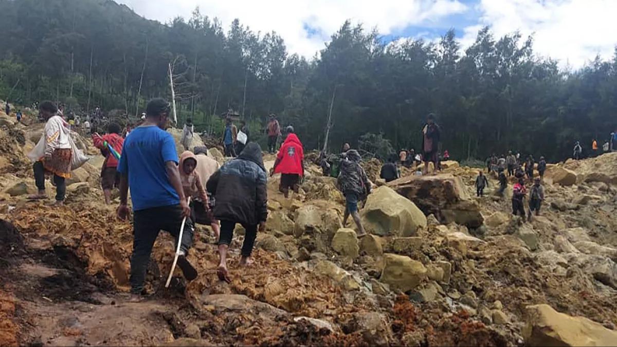 Papua Yeni Gine'de facia: 2 binden fazla kii toprak altnda