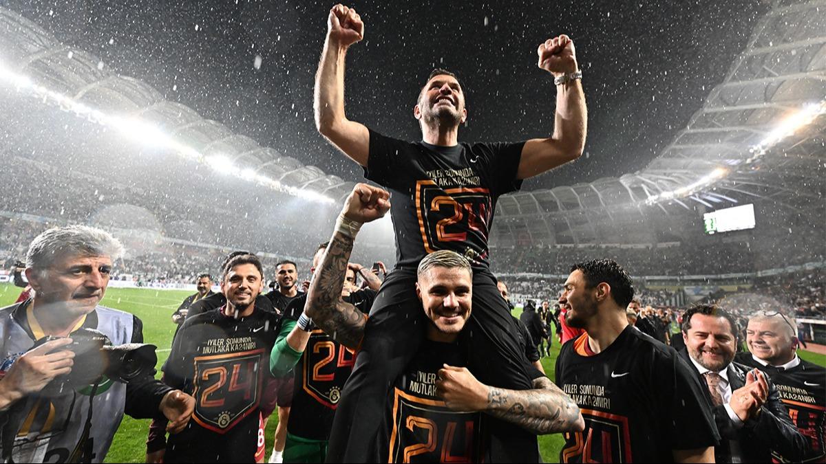 Rekorlar kra kra ampiyon! Galatasaray 24. kez mutlu sona ulat
