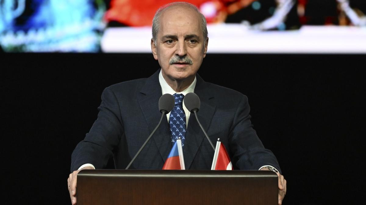 TBMM Bakan Numan Kurtulmu'tan 27 Mays mesaj