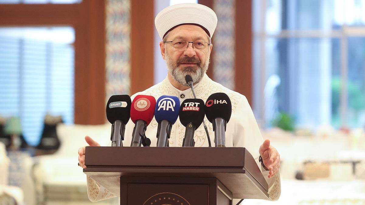 Diyanet leri Bakan Erba: Kurban seferberlii ierisine girdik