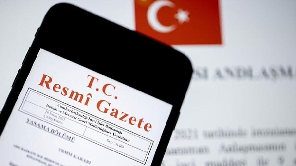 Resmi Gazete'de yaymland: Adalet Bakanl st kademe kamu yneticilikleri atand 