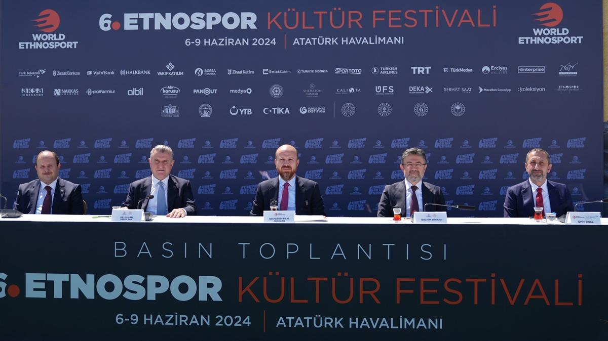 6. Etnospor Kltr Festivali'nin basn toplants yapld