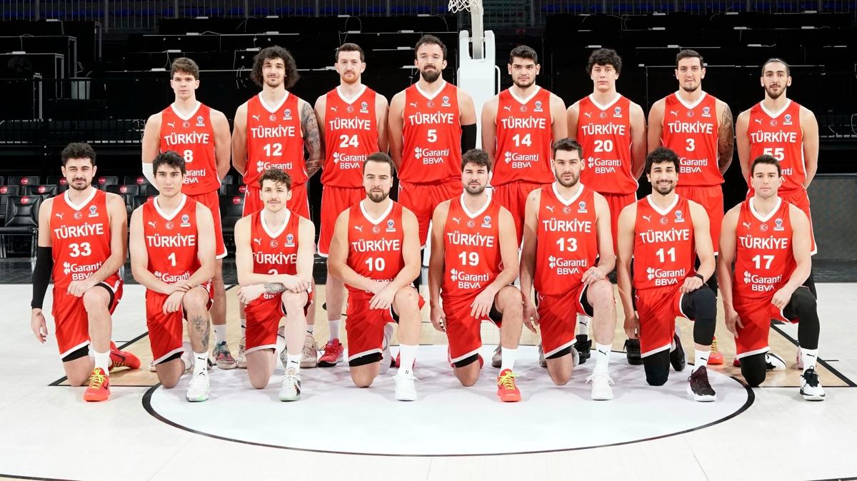 A Milli Erkek Basketbol Takm'nn EuroBasket 2025 aday kadrosu belli oldu