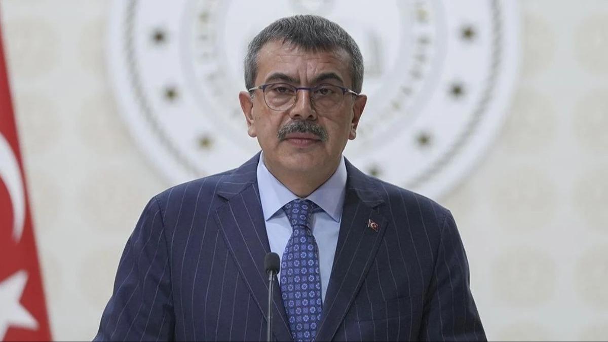Bakan Tekin'den ''Minik Ahiler''e mektup