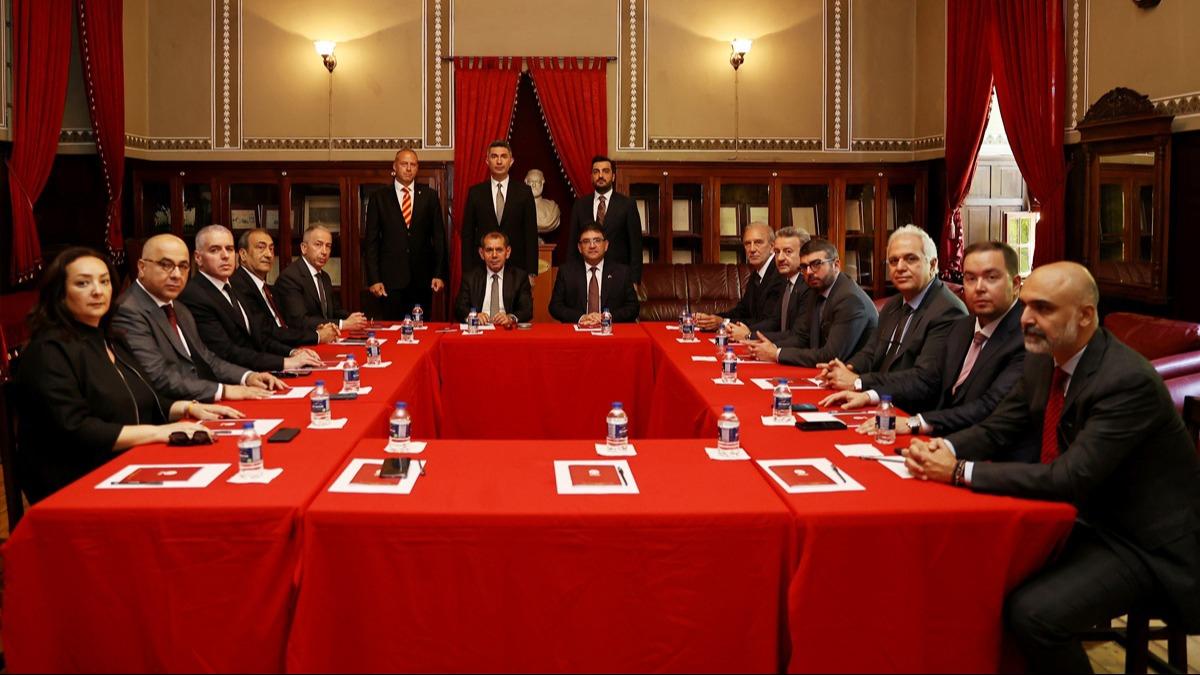 Galatasaray'n yeni ynetim kurulunda grev dalm yapld
