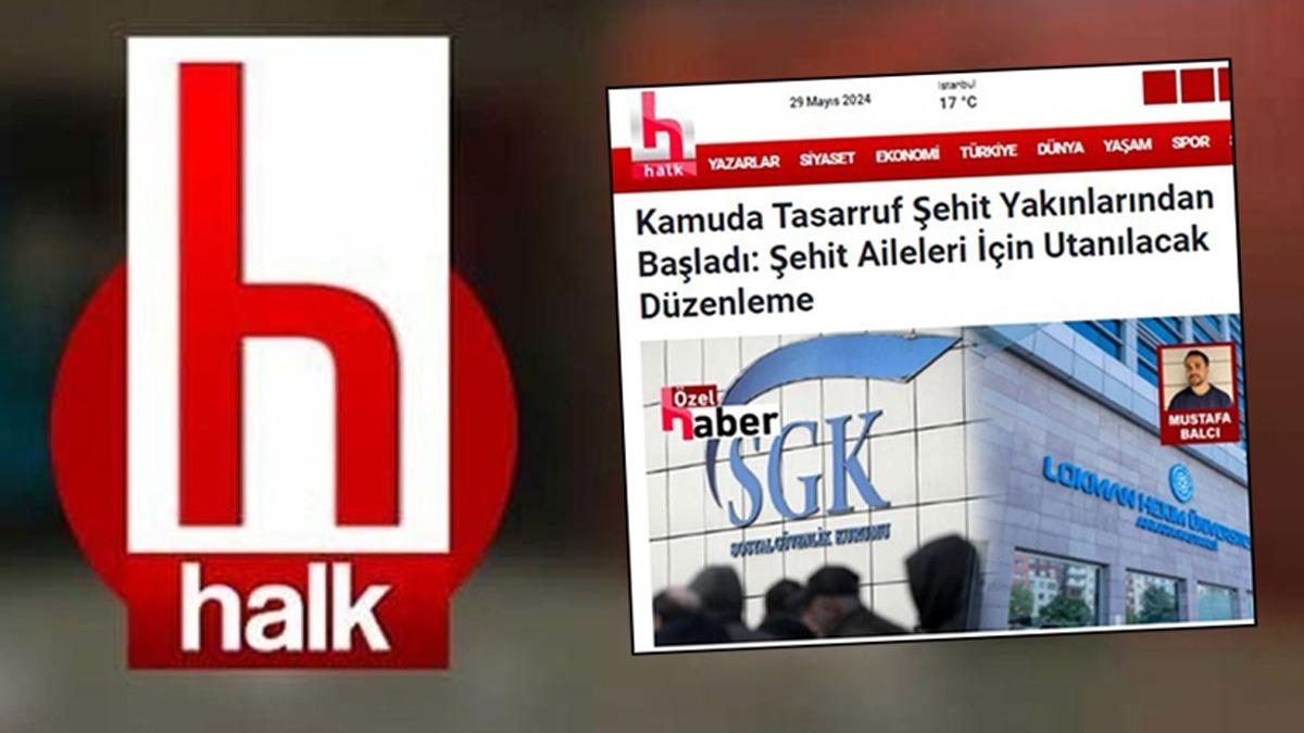 Halk TV'den ehit yaknlar zerinden skandal haber! Yalanlar yine ifa oldu