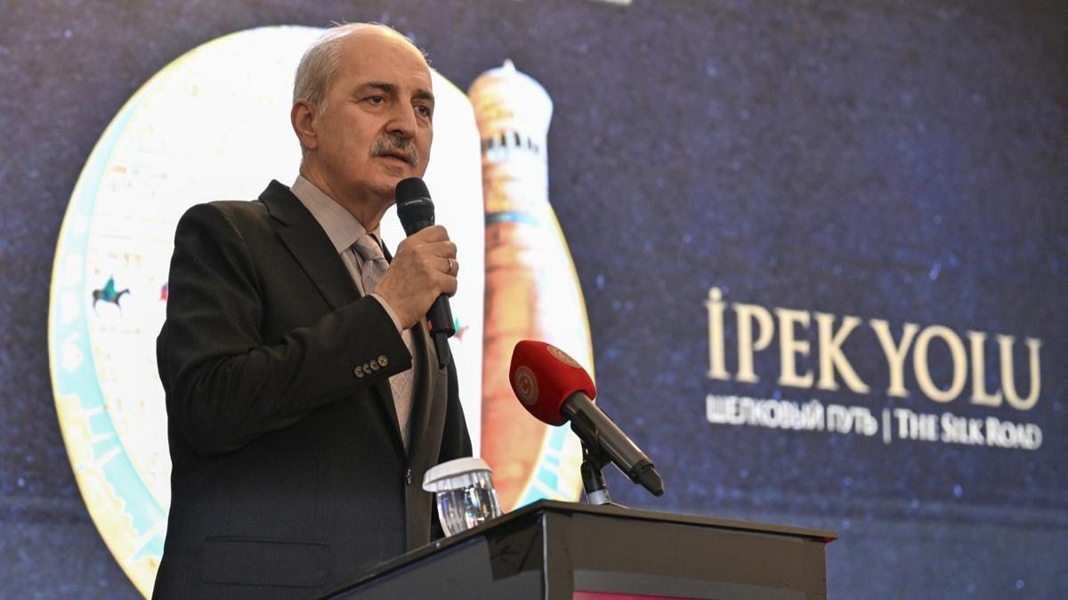 TBMM Bakan Kurtulmu: pek Yolu, Trk dnyasnn gbeinde yer almtr 