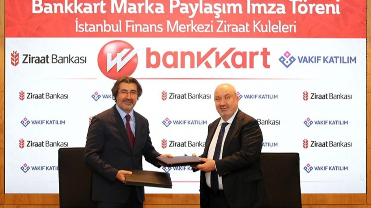 Ziraat Bankas ve Vakf Katlm'dan Bankkart marka ibirlii anlamas