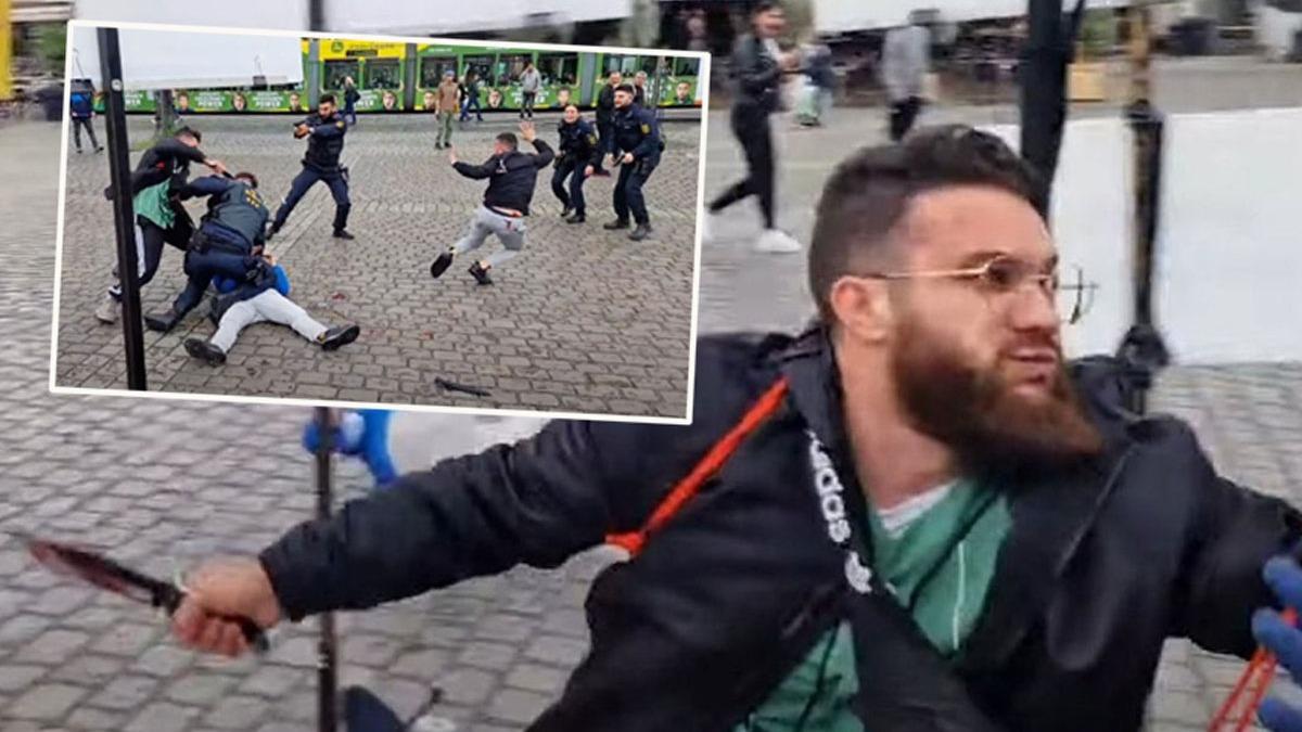 slam dman Alman politikacya bakl saldr! 